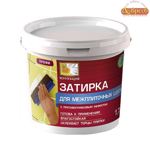 Затирка Коллекция Белая 1,7 кг