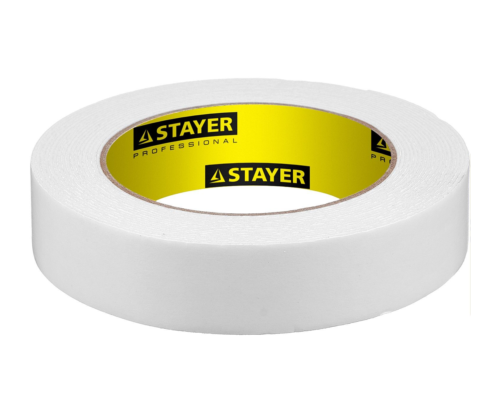 Лента STAYER PROFI клейкая двусторонняя, на вспененной основе25мм х 5м