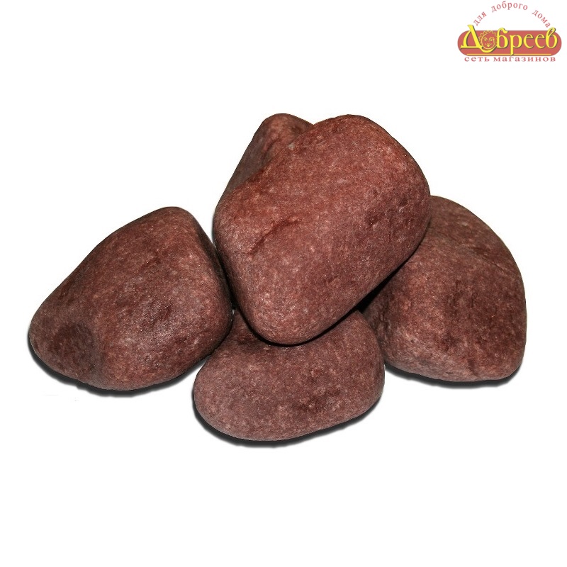 Камни Малиновый кварцит ( 25 кг)