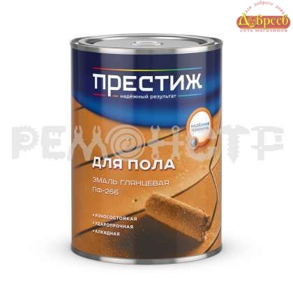 Эмаль ПРЕСТИЖ алк-урет красно-корич.быстросох. 1,9кг/6 