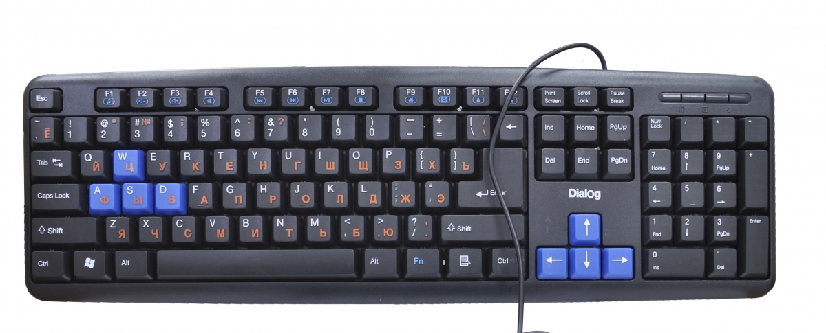 Клавиатура DIALOG KM-025U Multimedia Black