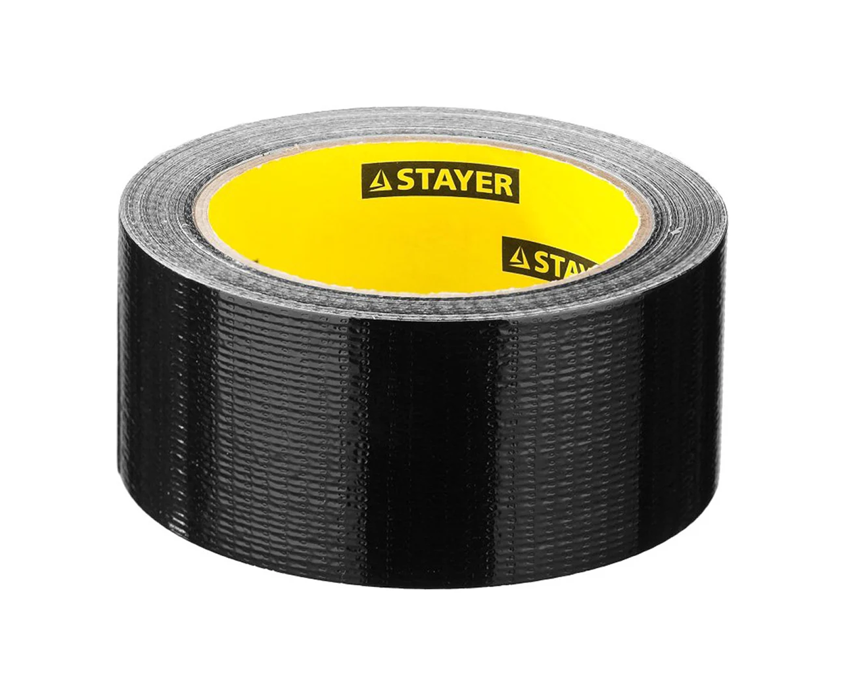 Лента армирован STAYER Professional, универсальная, влагостойкая, черная 48мм х 25м
