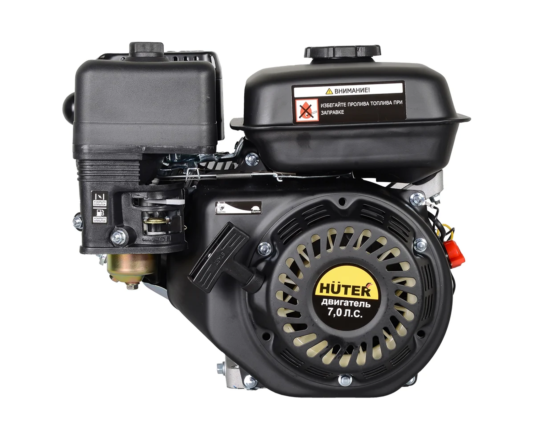 Двигатель бензиновый GE-170F-19 HUTER