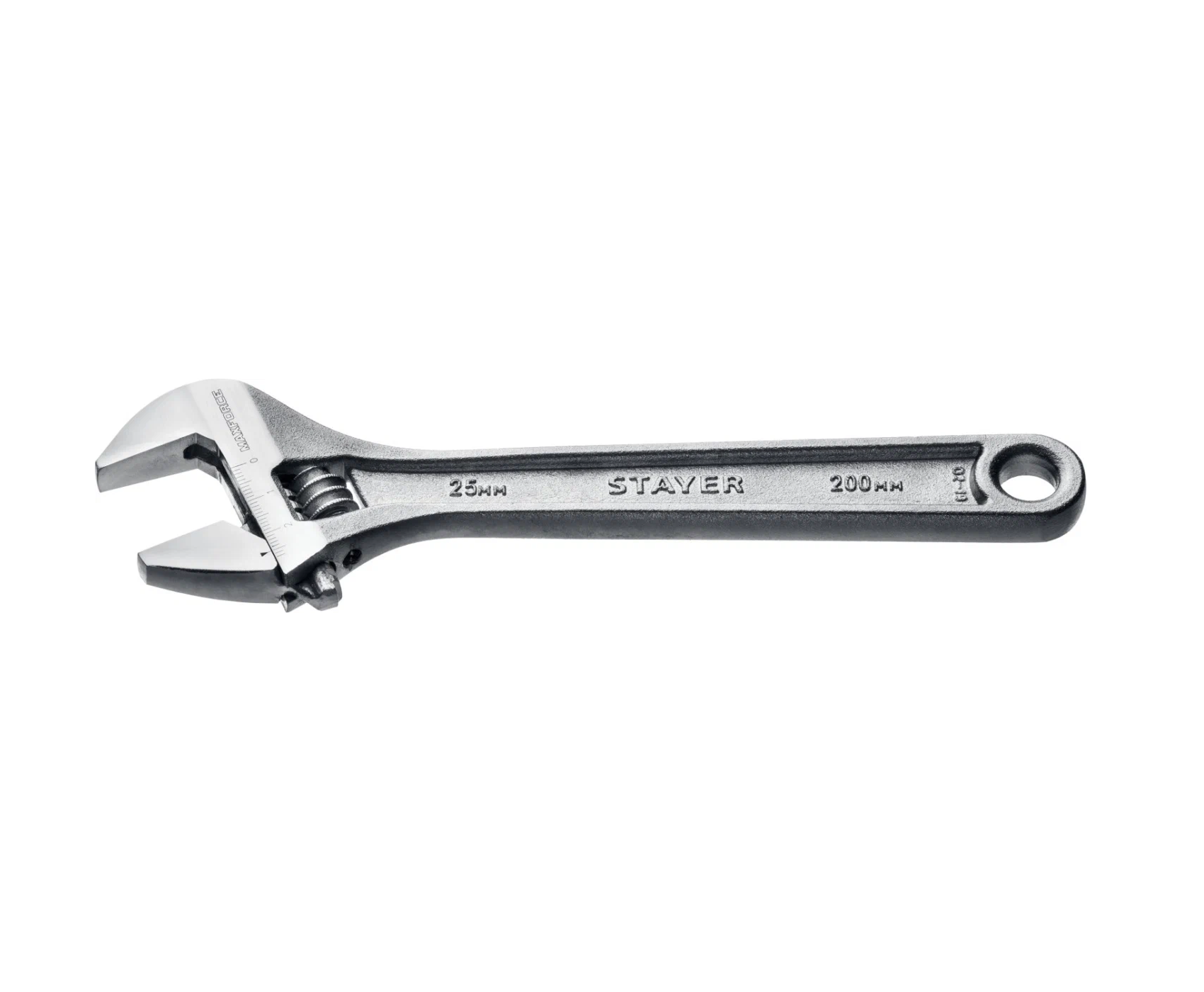 Ключ разводной STAYER "MASTER" 200/25 мм