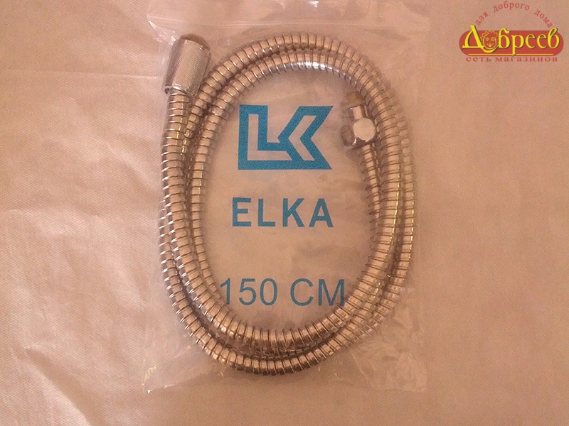 Шланг для душа имп/имп 150 см двойной замок внутр шл PVC