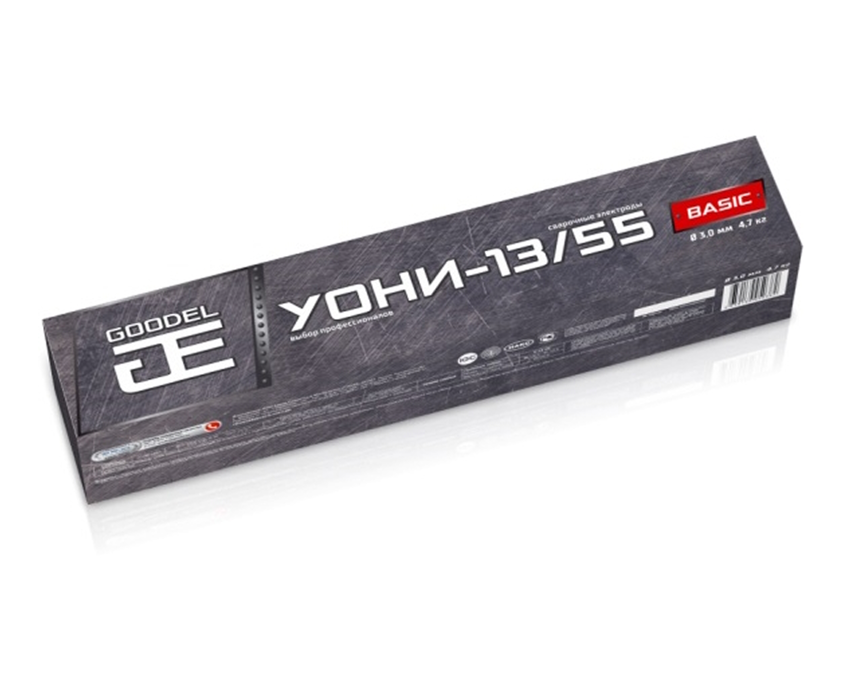 Электроды GOODE УОНИ-13/55, d 3х350, ( 4,7 кг)
