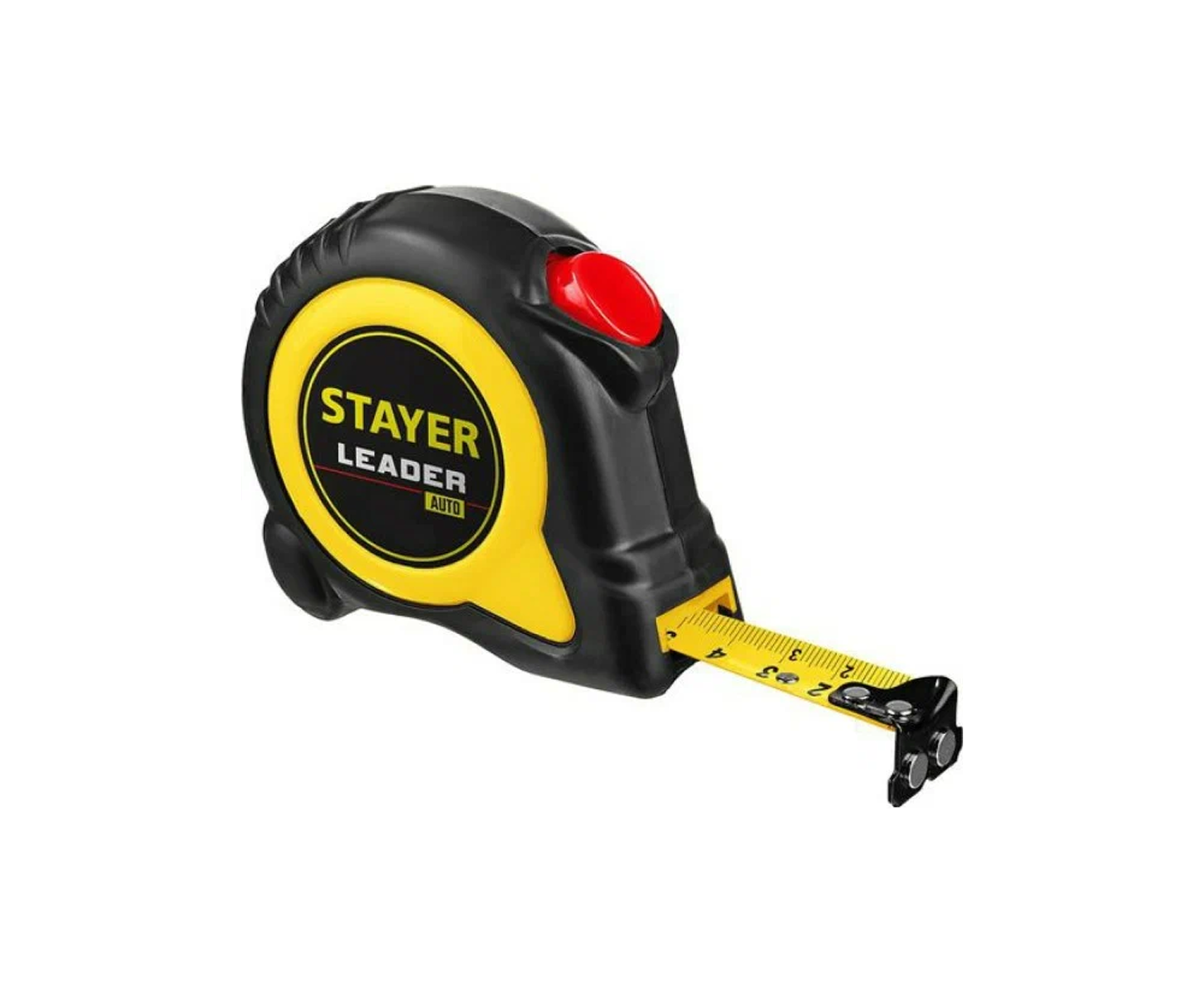Рулетка STAYER Leader  5м х 25мм, с автостопом