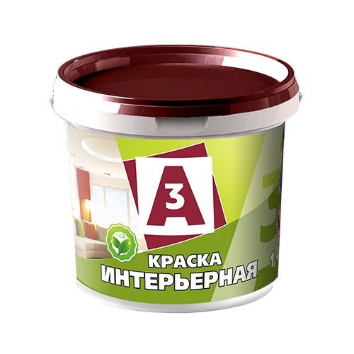 Краска ВД А3, интерьерная ведро 7кг