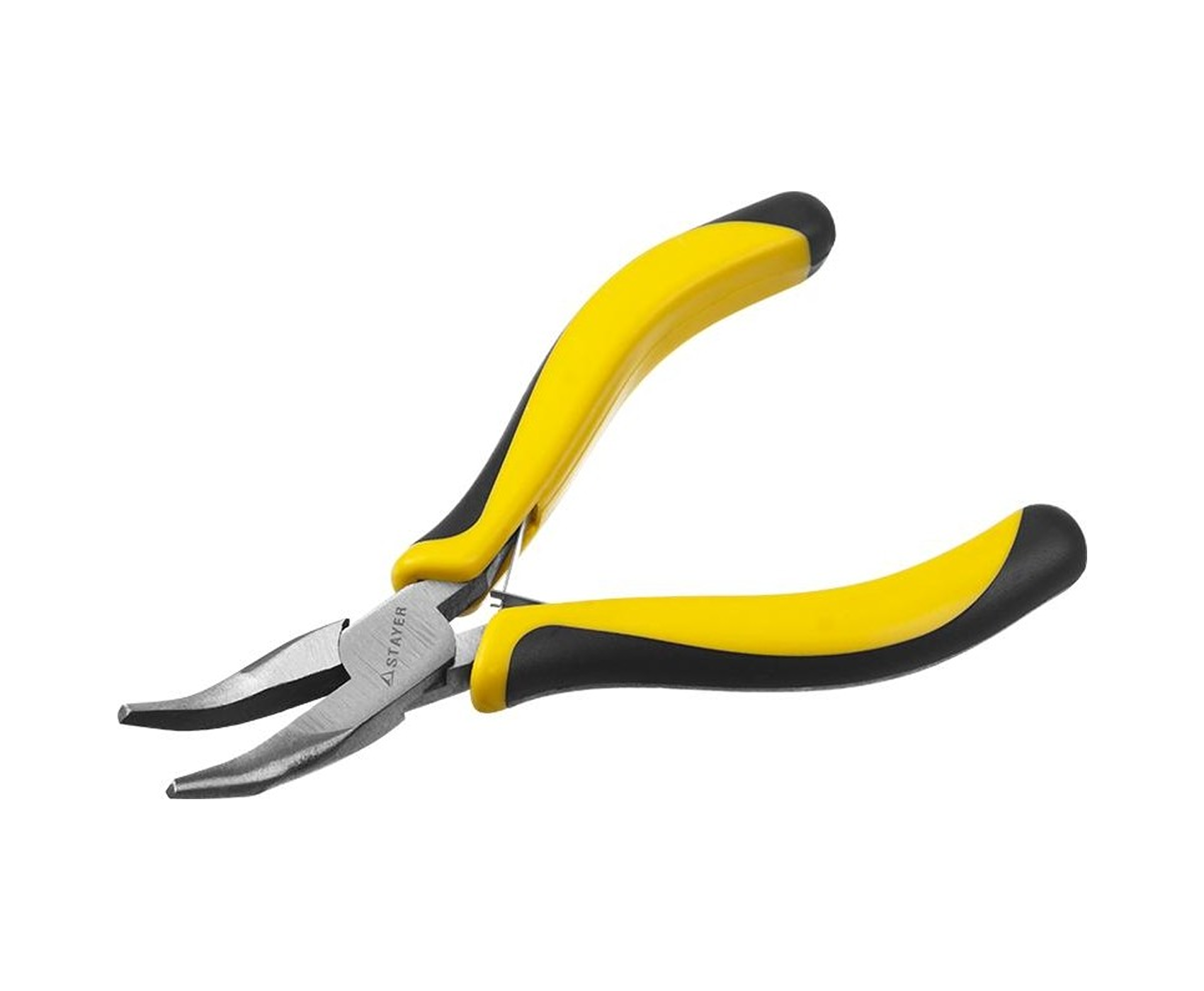 Тонкогубцы изогнутые STAYER TopGrip, 120мм