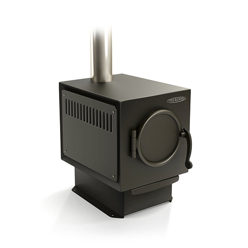 Печь отопительно-варочная Золушка 2016 антрацит