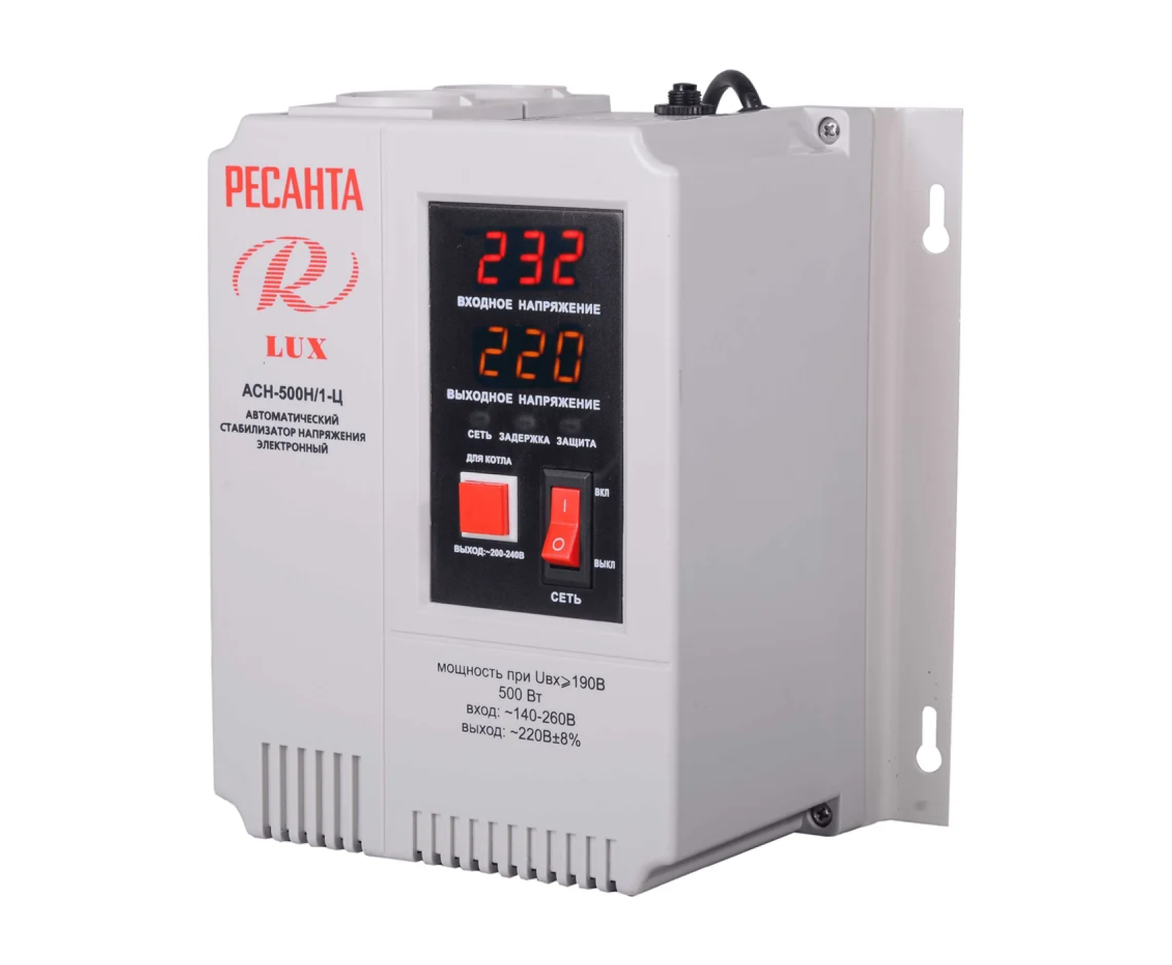 РЕСАНТА Стабилизатор напряжения  ACH-500 Н