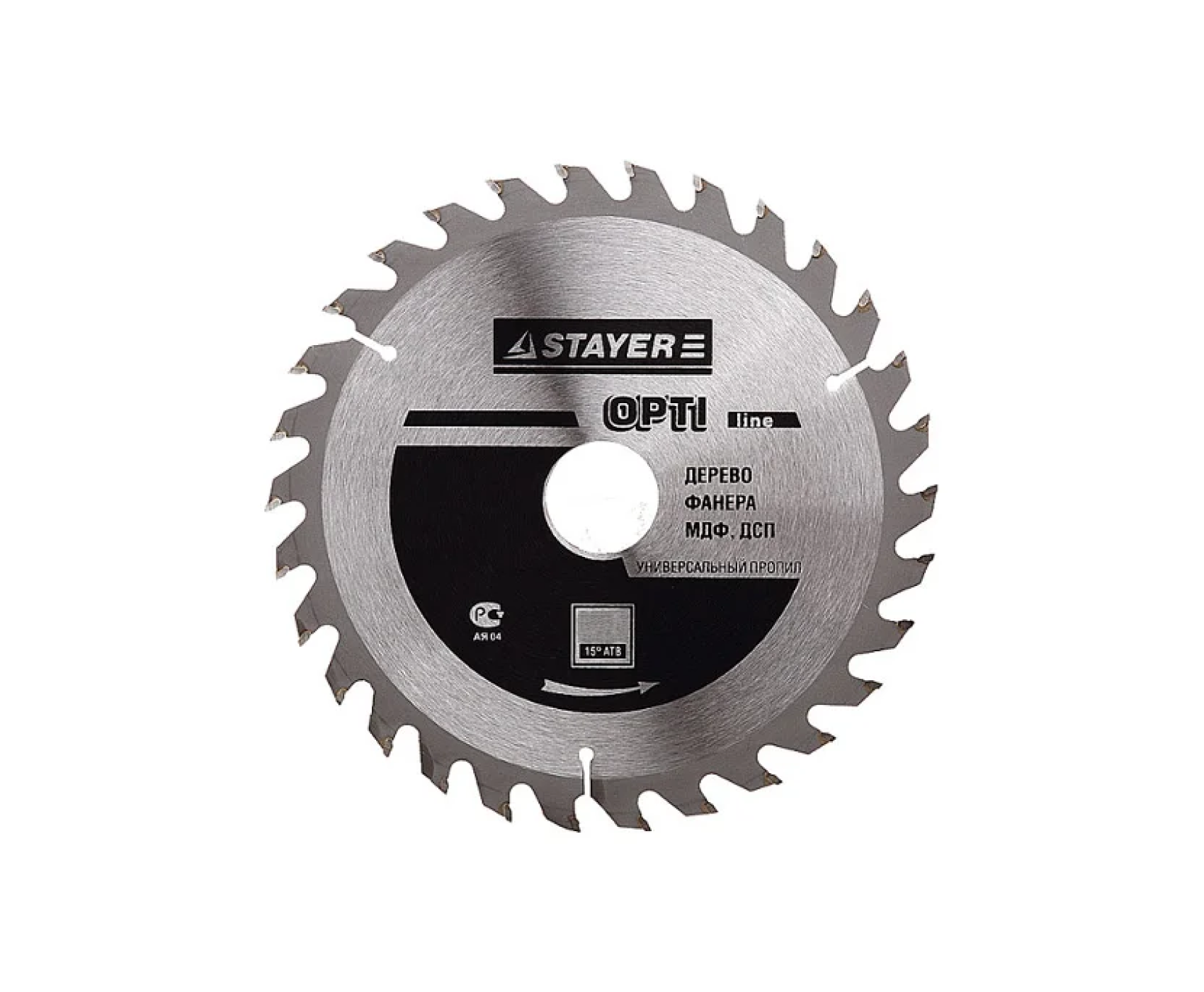 Диск пильный по дер. STAYER MASTER "OPTI-Line" 160х20мм, 24Т