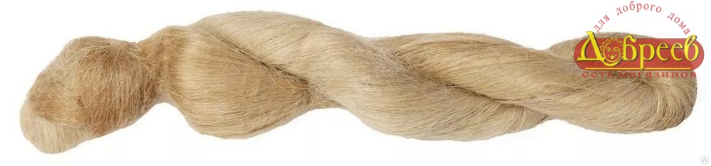 Лен чесальный, 100 гр. (коса)