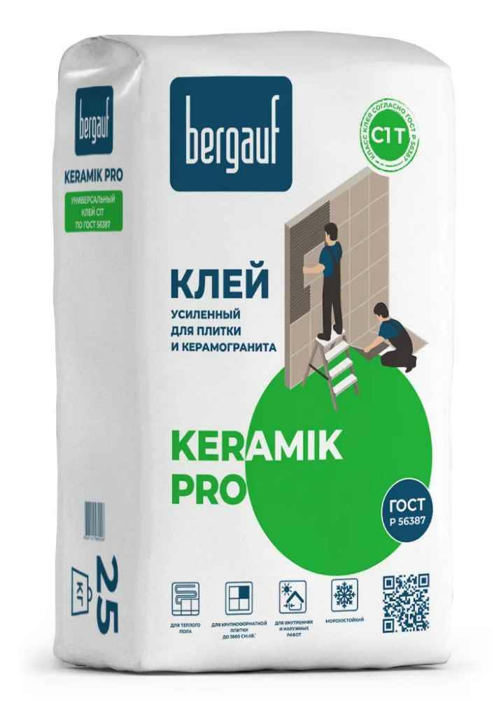 Клей д/плитки Keramik Bergauf  /25кг/
