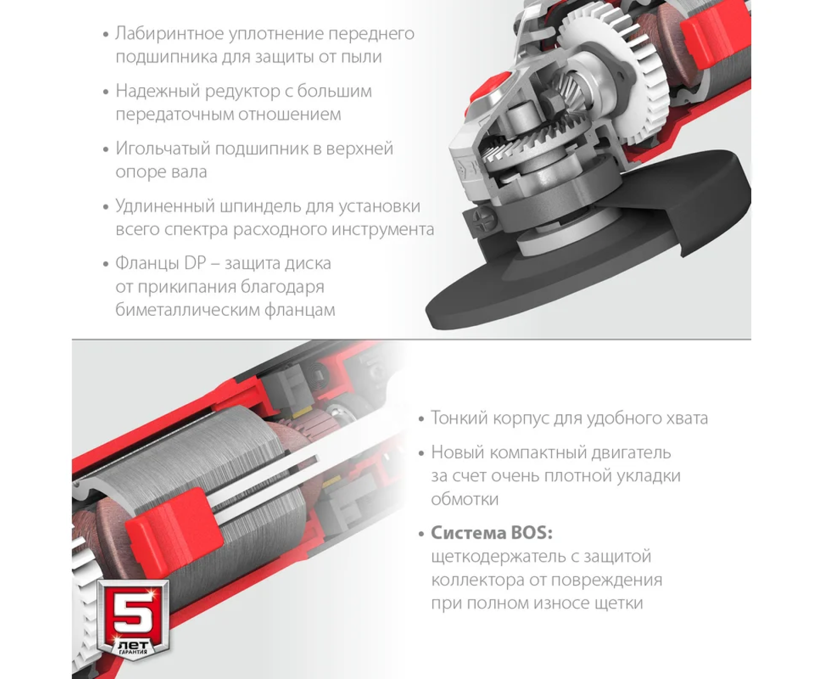 ЗУБР УШМ-115-805, 800Вт,компакт