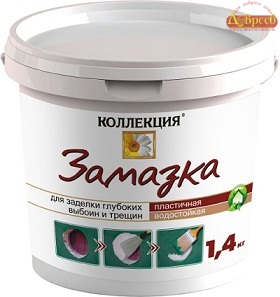 Замазка КОЛЛЕКЦИЯ для выбоин и трещин 1,4кг/12