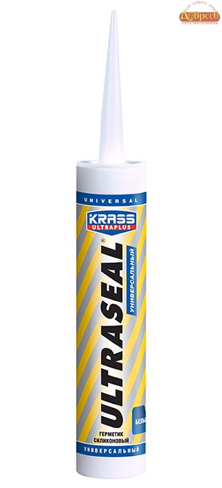 Герметик KRASS ULTRASEAL универсальный силикон. прозрачный