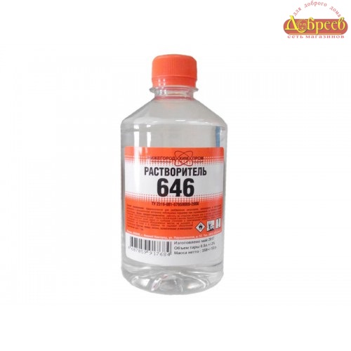 Растворитель 646 0,5л 24 