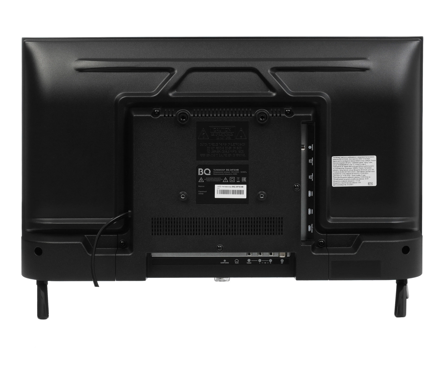 Телевизор LED BQ 24" 24FS34B