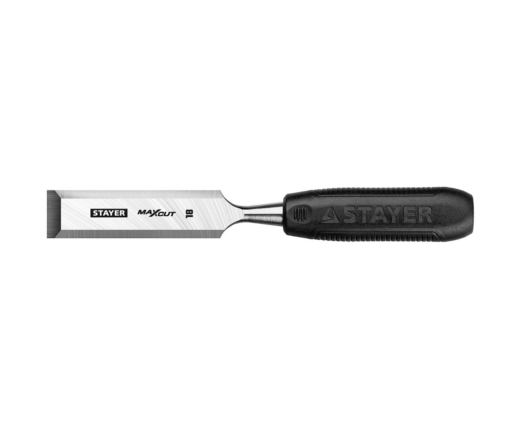 Стамеска STAYER Max-Cut с пласт рукояткой, 18мм