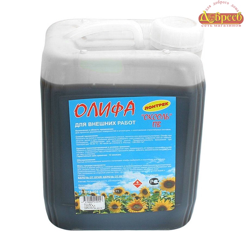 Олифа НП Кан  3 л ./8/240 НХП