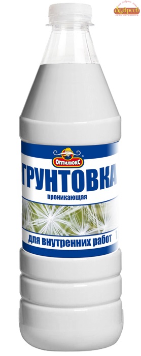 Грунтовка Оптилюкс д/наруж.и внутр.работ пет 1л.