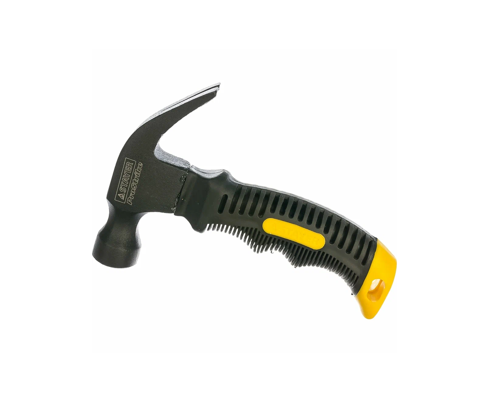 Молоток-гвоздодер STAYER COMPACT с мет. обрезин. рук. 225г
