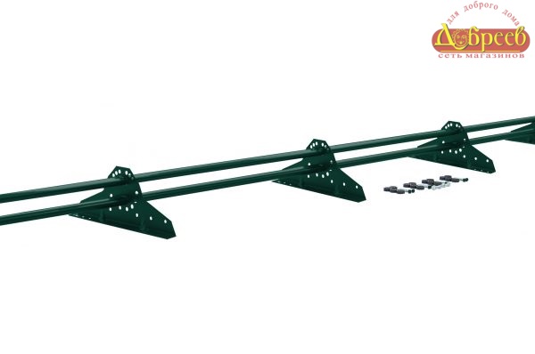Снегозадержатель трубчатый дл.3,0м (RAL 6005)