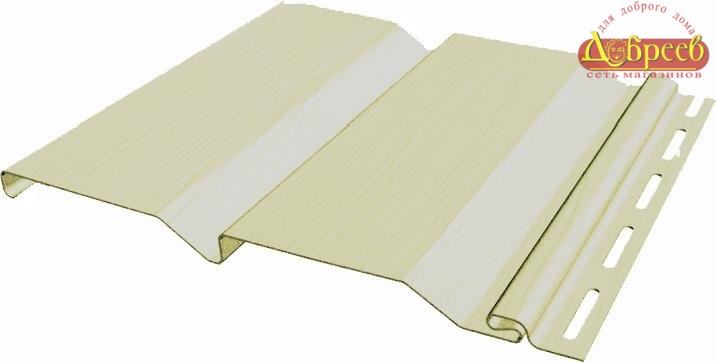 Сайдинг FineBer Standart Classic Color слоновая кость 3,66м