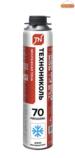 Пена монтажная Технониколь 70 PROFESSIONAL зимняя