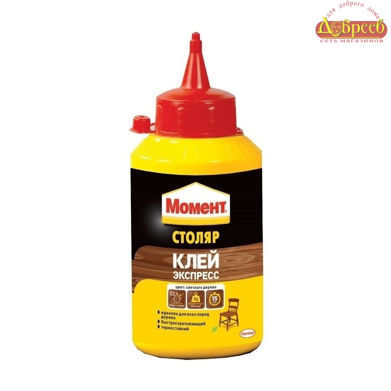 Клей ХЕНКЕЛЬ Момент Столяр клей-экспресс (250г) банка 422981