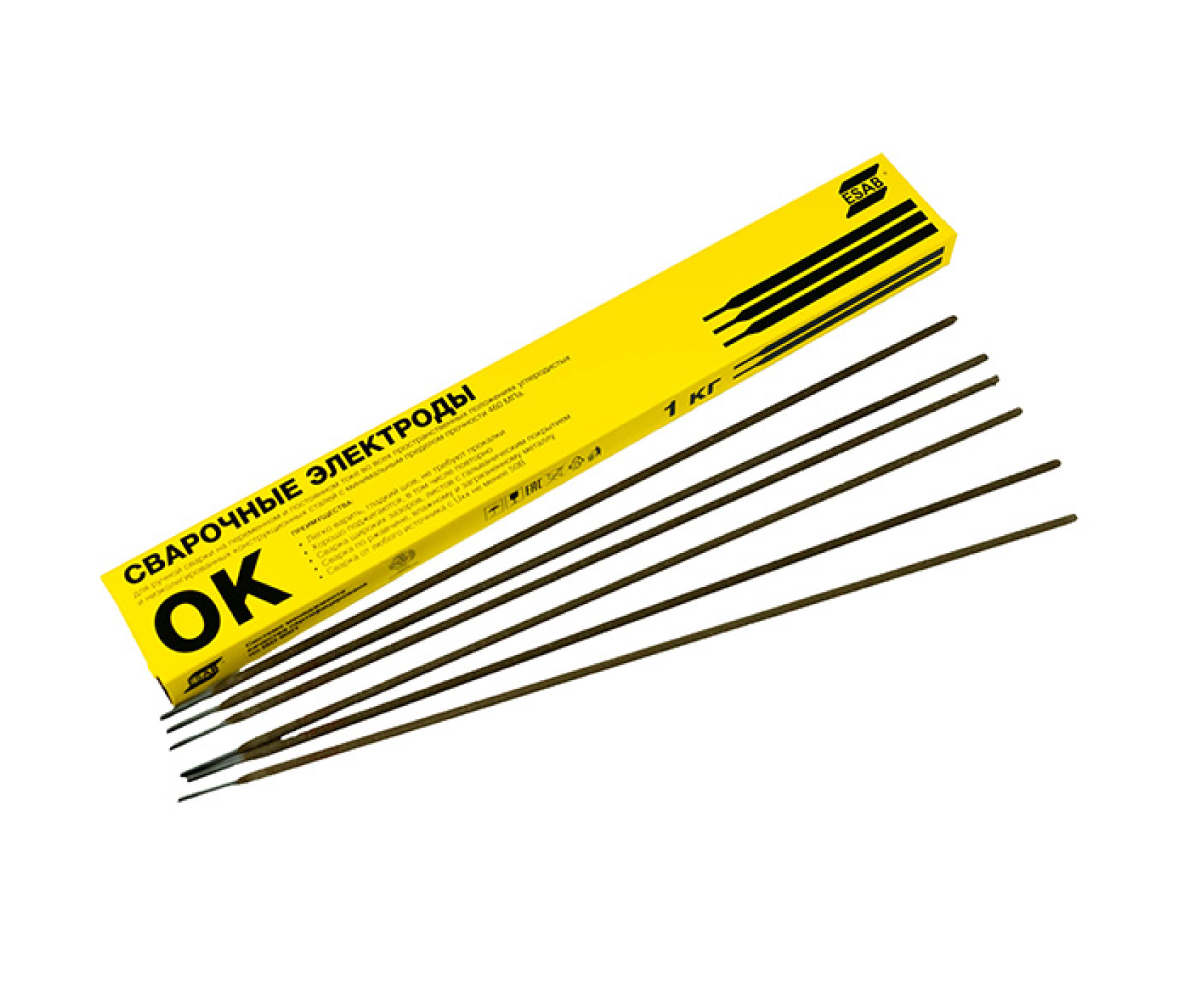 Электроды ОК 46.00Р d 2.0х300мм ESAB (1 кг )