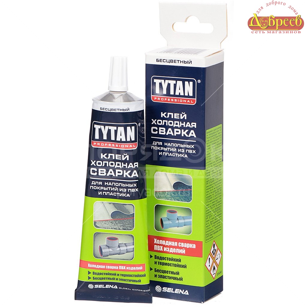 Холодная сварка Tytan д\напольных покр,ПВХ,пластик 88984