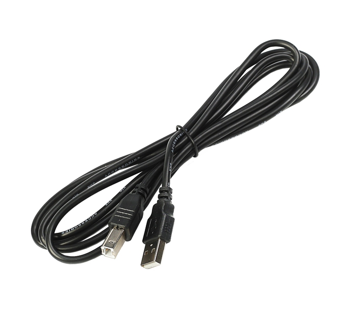 Кабель USB - Bm, 1,8 метра, чёрный