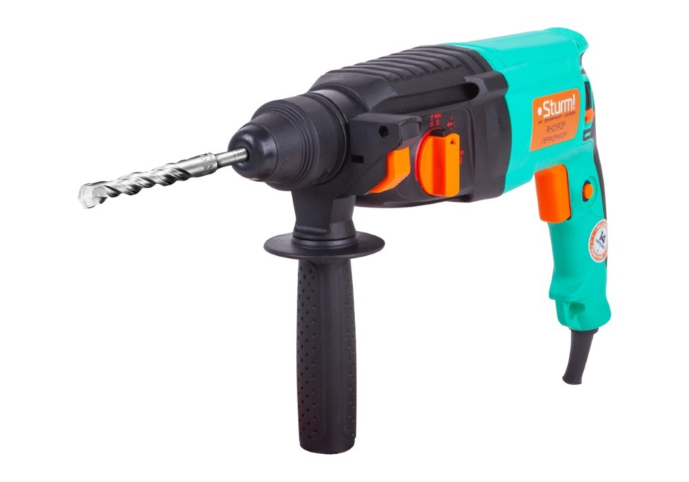 STURM Перфоратор  3 реж RH2592P (910Вт/реверс щёток/горизонт)